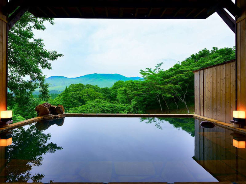 天空の湯　天河山荘